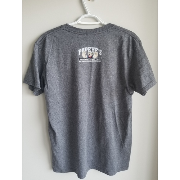 POPEYES X BEYOND YOURSELF COLLAB WORKOUT TSHIRT - Picture 2 of 5